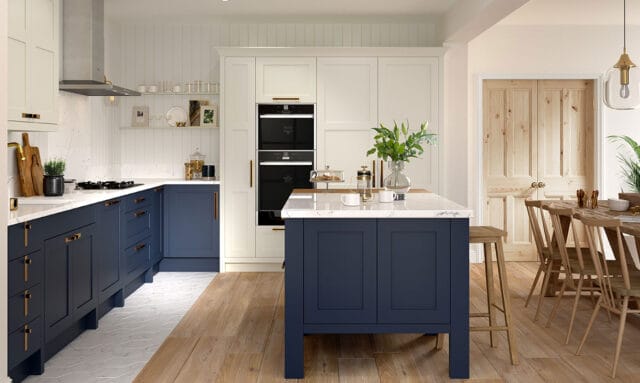 Hunton Porcelain Fitted Kitchen by Kitchen Emporium
