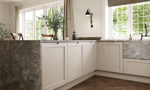 Mornington Shaker Painted Outline Kitchen by Kitchen Emporium