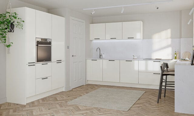 Porter Gloss Porcelain Handleless Kitchen by Kitchen Emporium