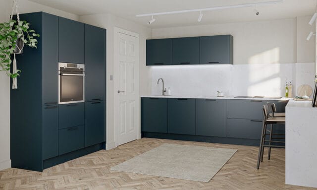 Porter Matt Hartforth Blue Kitchen