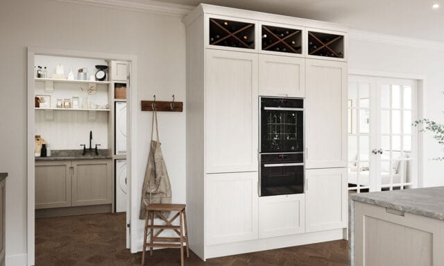 Second Nature Mornington Shaker Painted Outline Kitchen