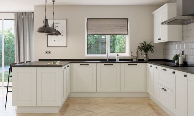 Belsay Smooth Porcelain Kitchen