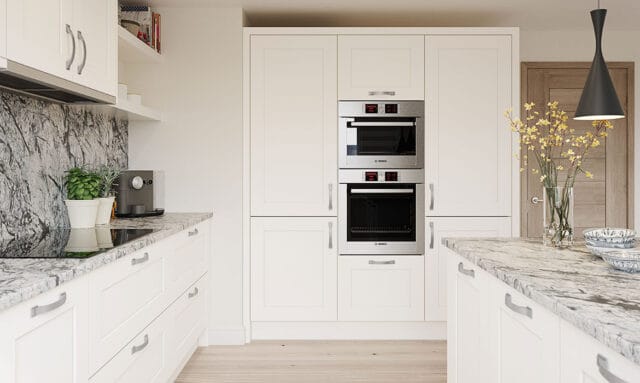 Belsay Woodgrain Porcelain Fitted Kitchen