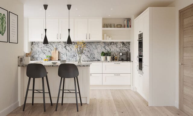 Belsay Woodgrain Porcelain Kitchen