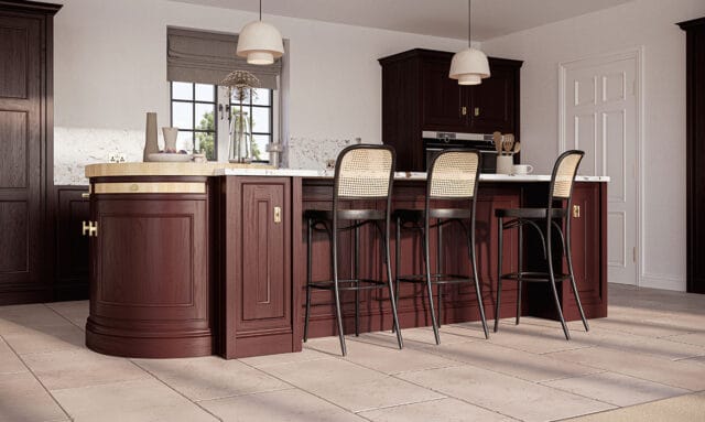 Clarendon Beaded Inframe Fitted Kitchens by Kitchen Emporium