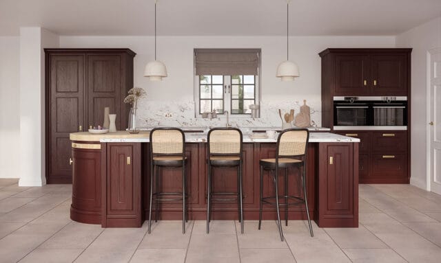 Clarendon Beaded Inframe Kitchens by Kitchen Emporium