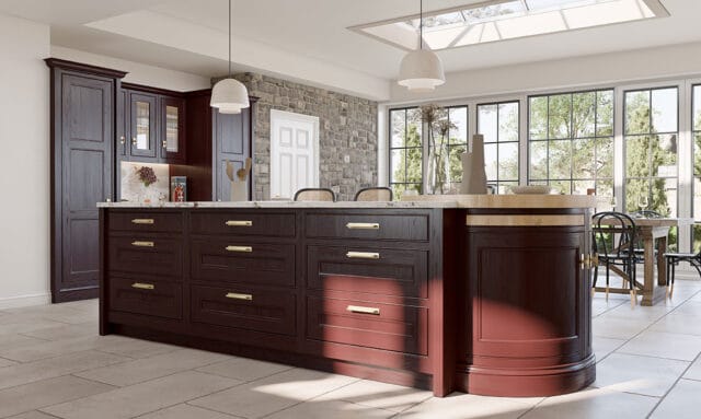 Clarendon Beaded Painted Inframe Kitchen