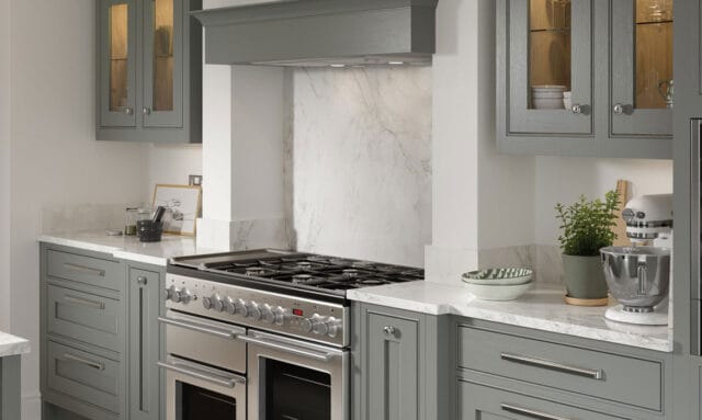 Clarendon Paint to Order Dust Grey Fitted Kitchen