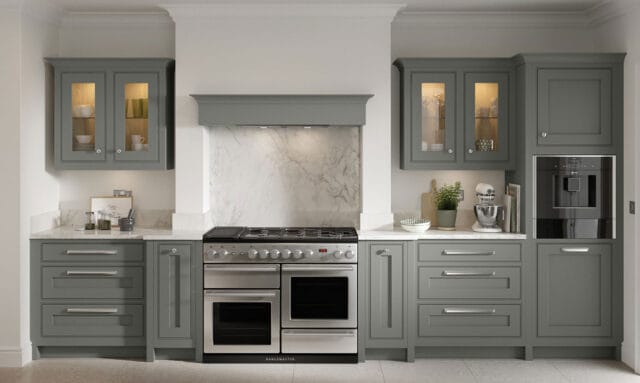 Clarendon Paint to Order Dust Grey In-frame Kitchen