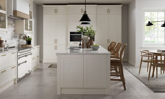 Crathorne Porcelain Kitchen Island