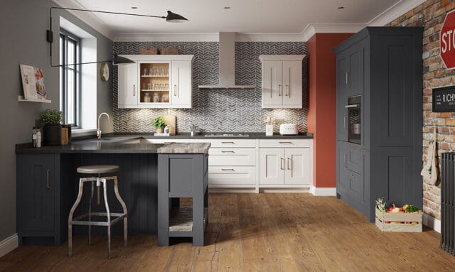 Fitzroy Dove Grey Fitted Kitchen