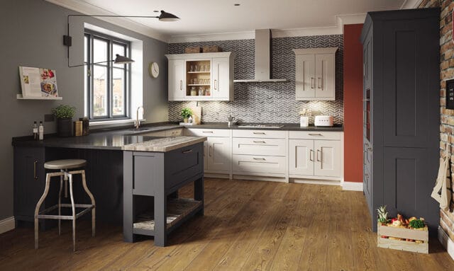 Fitzroy Dove Grey Kitchen