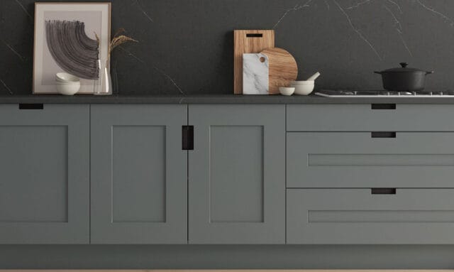 Fitzroy Painted Slate Outline Kitchen by Kitchen Emporium