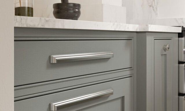 Second Nature Clarendon Paint to Order Dust Grey Kitchen
