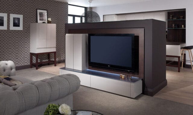 Remo Gloss Cashmere Modern Kitchen