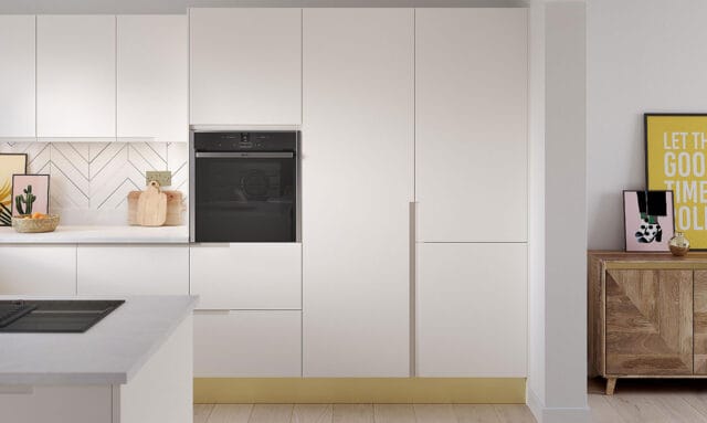 Remo Matt White Kitchen