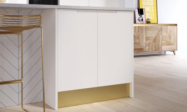 Remo Matt White Modern Kitchen by Kitchen Emporium