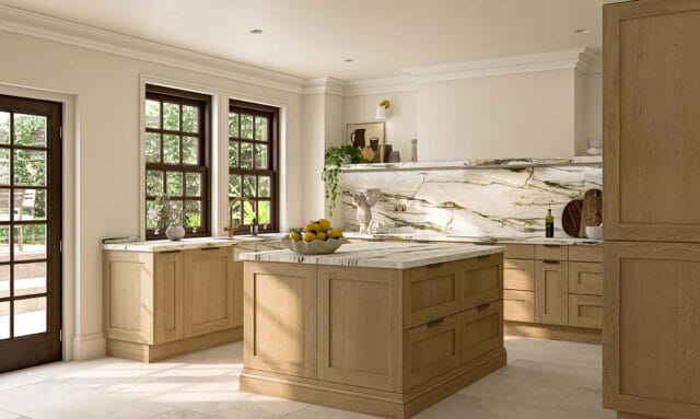 Mornington shaker oak bespoke kitchen