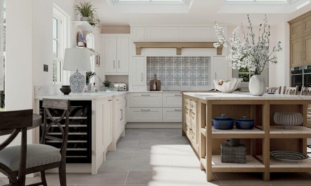 Mornington shaker oak bespoke kitchens Wigan
