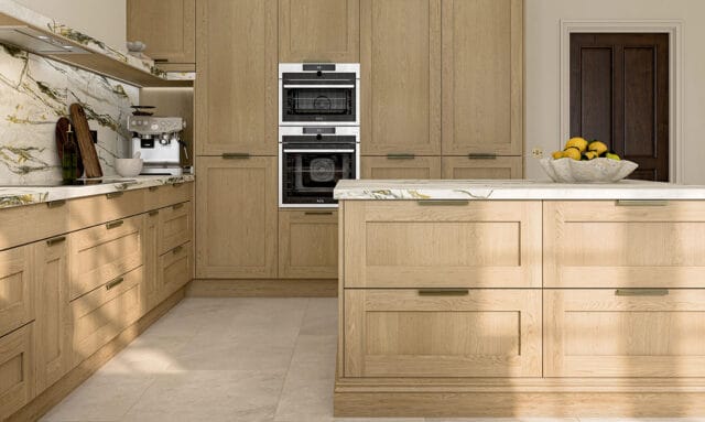 Mornington shaker oak kitchen