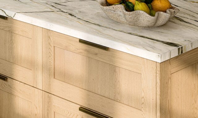 Mornington shaker oak kitchen drawers
